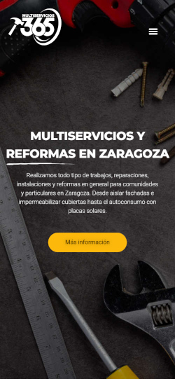 página web multiservicios version movil