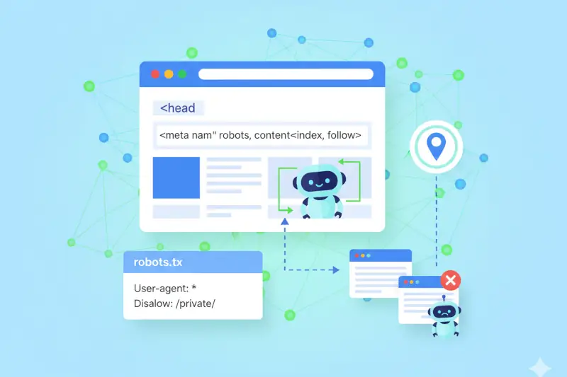 Controlar la indexación de tu web usando robots.txt y meta robots